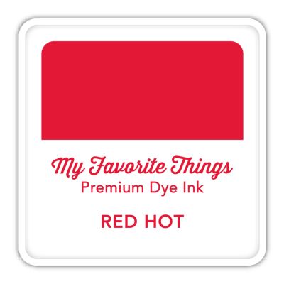 MFT Premium Dye Ink Cube - Red Hot