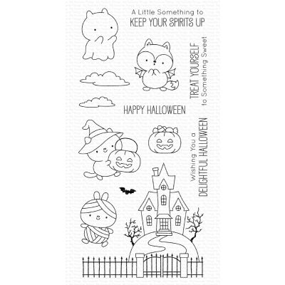 MFT Stamps delightful halloween stamp set for cardmaking and paper crafts.  UK Stockist, Seven Hills Crafts  Jenoblade formerly Clearly Besotted