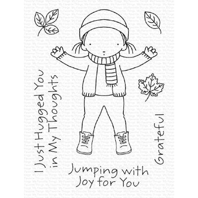 Jumping With Joy Stamp