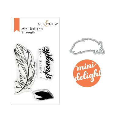 Mini Delight: Strength Stamp and Die set