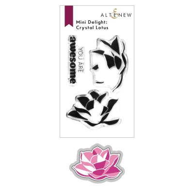Mini Delight: Crystal Lotus Stamp & Die Set