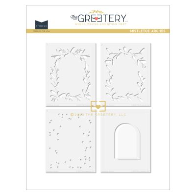 Greetery Mistletoe Arches Stencil