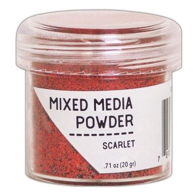 Mixed Media Powders - Scarlet
