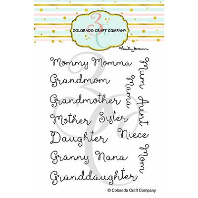 For Mom Names Stamp