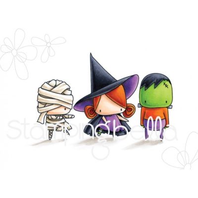 Little Bits: Halloween Frankie, Witchy, Mummy