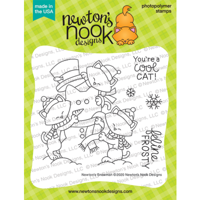 Newton's Snowman Stamp