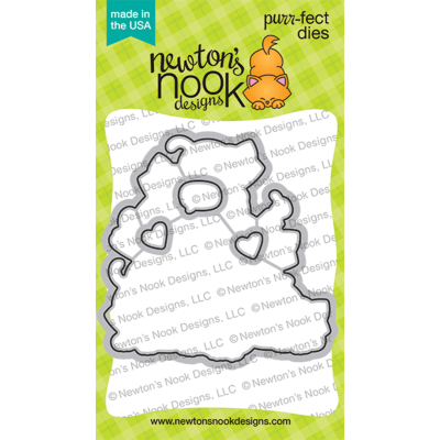 Never Enough Cats Die by Newton's Nook for cardmaking and paper crafts.  UK Stockist, Seven Hills Crafts