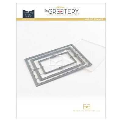 Greetery Exclusive UK Stockist - Nordic Frame Die for papercrafting