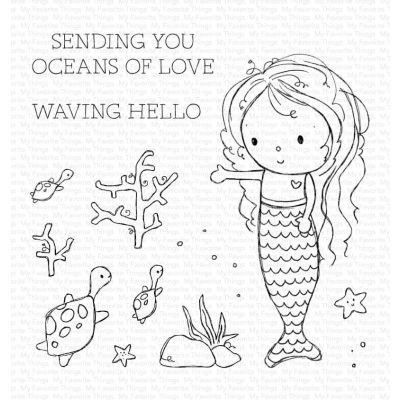 MFT Oceans of Love Stamp