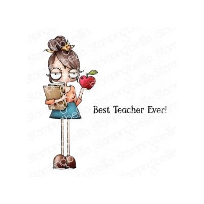 Oddball Girl Teacher Stamp