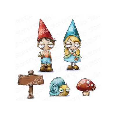 Oddball Gnome Kids Stamp