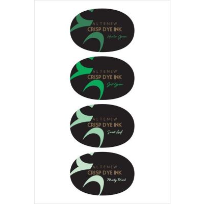 Green Meadows Oval Ink Set