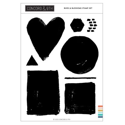 Painted Shapes Stamp