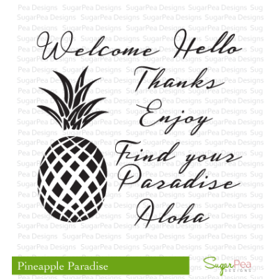 Pineapple Paradise Stamp 