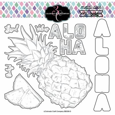 Big & Bold Aloha Pineapple Dies