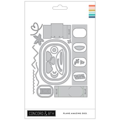 Concord and 9th plane amazing die set for cardmaking and paper crafts.  UK Stockist, Seven Hills Crafts