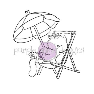 purple onion designs Chilliezgraphy by Pei: Tofu Time to Relax unmounted red rubber stamp  Exclusive to Seven HIlls Crafts in the UK