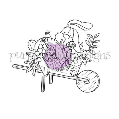 Purple Onoin Designs Chilliezgraphy by Pei: Tutu Sweet Dreams Stamp  unmounted red rubber stamp Exclusive to Seven Hills Crafts in the UK.