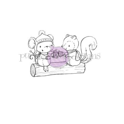 Purple Onion Designs Rory and Noelle Stamp designed by Stacey Yacula, Exclusive to Seven HIlls Crafts in the UK