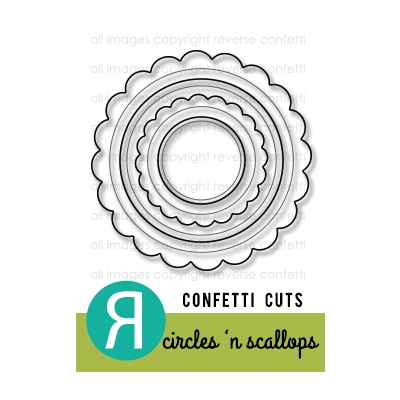 Circles 'n Scallops Confetti Cuts Image 1
