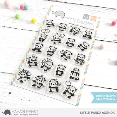 Little Panda Agenda Stamp