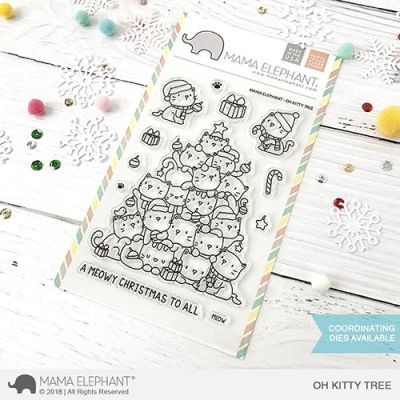 Oh Kitty Tree Stamp