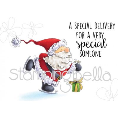 Santa's Speedy Delivery Stamp