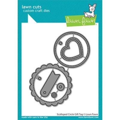 Scalloped Circle Gift Tag Die