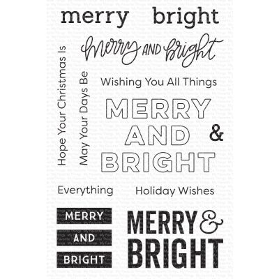 Merry & Bright Stamp