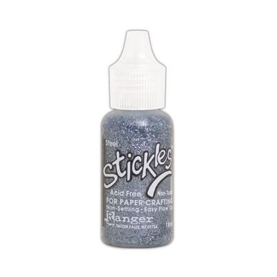Stickles Glitter Glue - Steel
