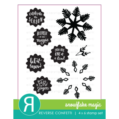 Snowflake Magic Stamp