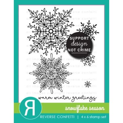 Snowflake Season Stamp