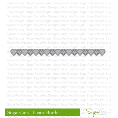 Heart Border SugarCut Image 1