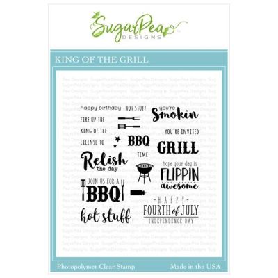 King of the Grill Sentiments Stamp