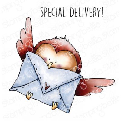 SB Special Delivery Owl Stamp