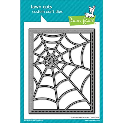 Lawn Fawn Spiderweb Backdrop Die