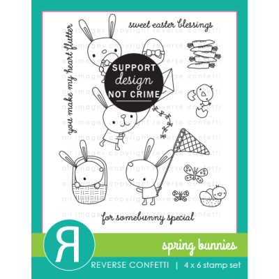 Spring Bunnies Stamp