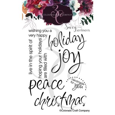 Savvy Sentiments:  Sprit of Christmas Stamp