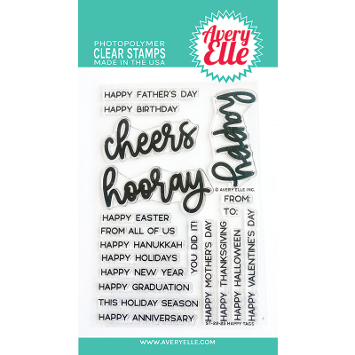 Happy Tags Stamp Set