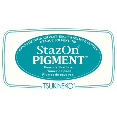 Stazon Pigment Ink Pad - Peacock Feathers