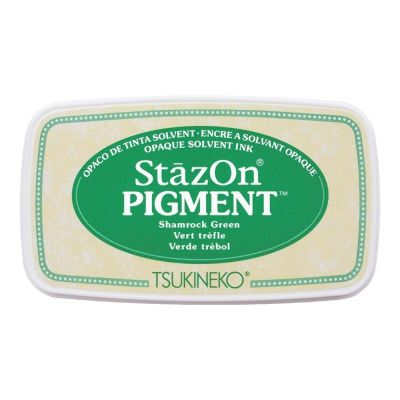 Stazon Pigment Ink Pad - Shamrock Green