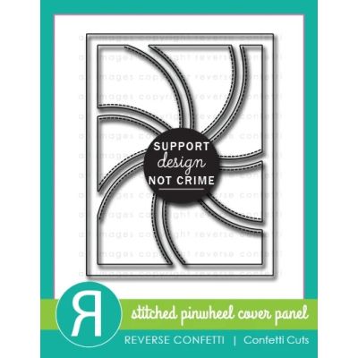 Stitched Pinwheel Cover Panel Die