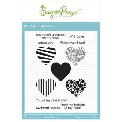Heart Prints Stamp