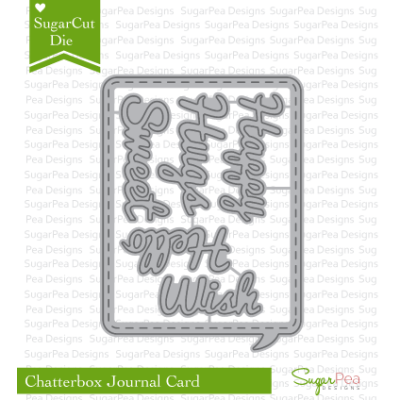 Chatterbox Journal Card SugarCuts