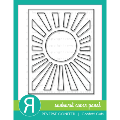 Sunburst Cover Panel Confetti Cuts