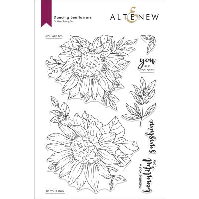 ALT Dancing Sunflowers Stamp Set
