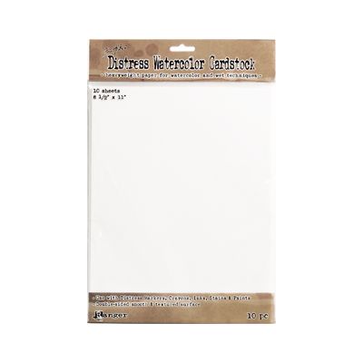 Tim Holtz Watercolor Cardstock 8.5 x 11 inch