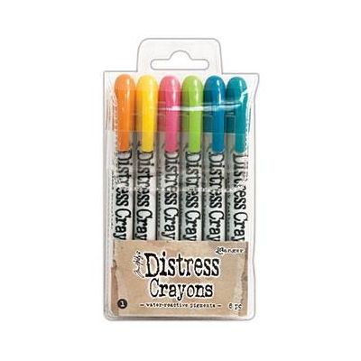 Distress Crayons - Set 1 (6 crayons)