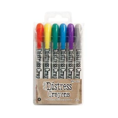 Distress Crayons - Set 4 (6 crayons)