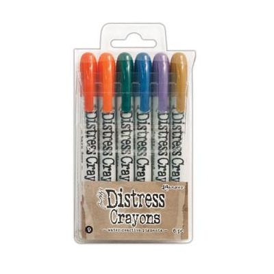 Distress Crayons - Set 9 (6 crayons)